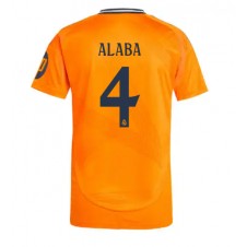 Real Madrid David Alaba #4 Bortatröja 2024-25 Korta ärmar